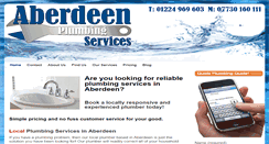 Desktop Screenshot of aberdeenplumbingservices.co.uk